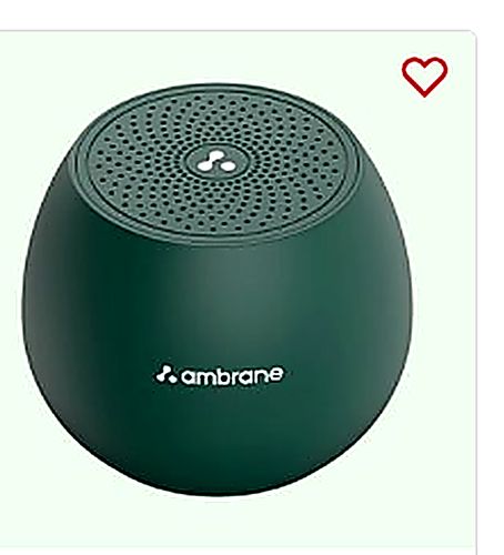 Ambrane Mini Pod Speaker- Green