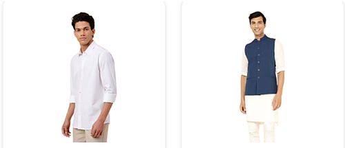 Fabindia Plain Shirt