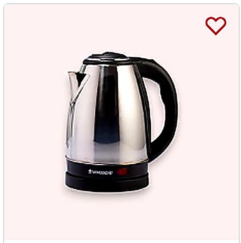 Wonderchef Crescent Electric Kettle- Silver