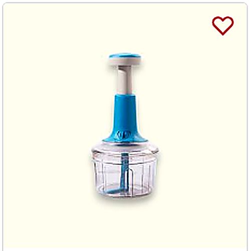 Wonderchef Glory Push Chopper- Blue