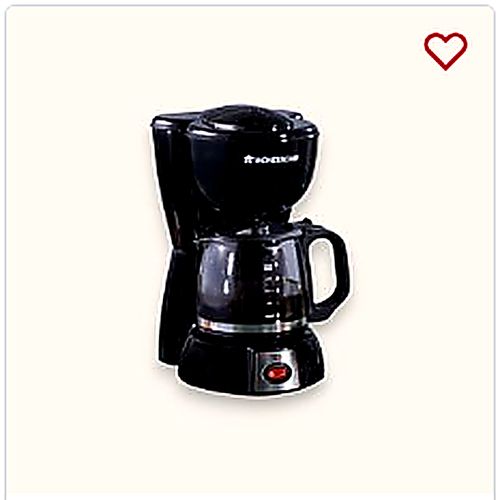 Wonderchef Onyx Brew Coffee Maker- Black